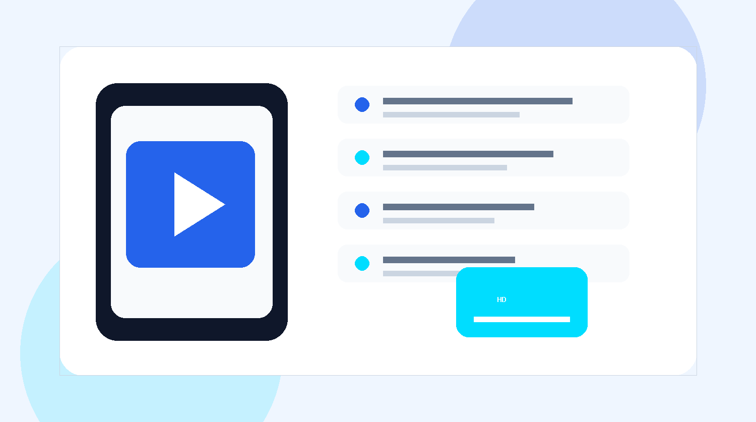 Descargar video Douyin HD illustration