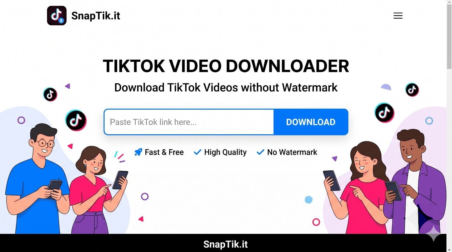 Vista previa del articulo downloader de TikTok sin marca de agua